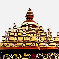 Shuddhika Teak Wood Mandap (Cherry Gold) close  view 