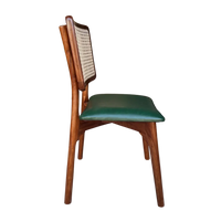 Side View of Velin Teak Wood Dining Chair (Teak)