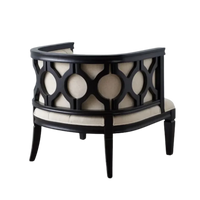 Sienna Curve Lounge Chair Back View