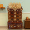 Simha Teak Wood Mandap (Brown) lifestyle view 