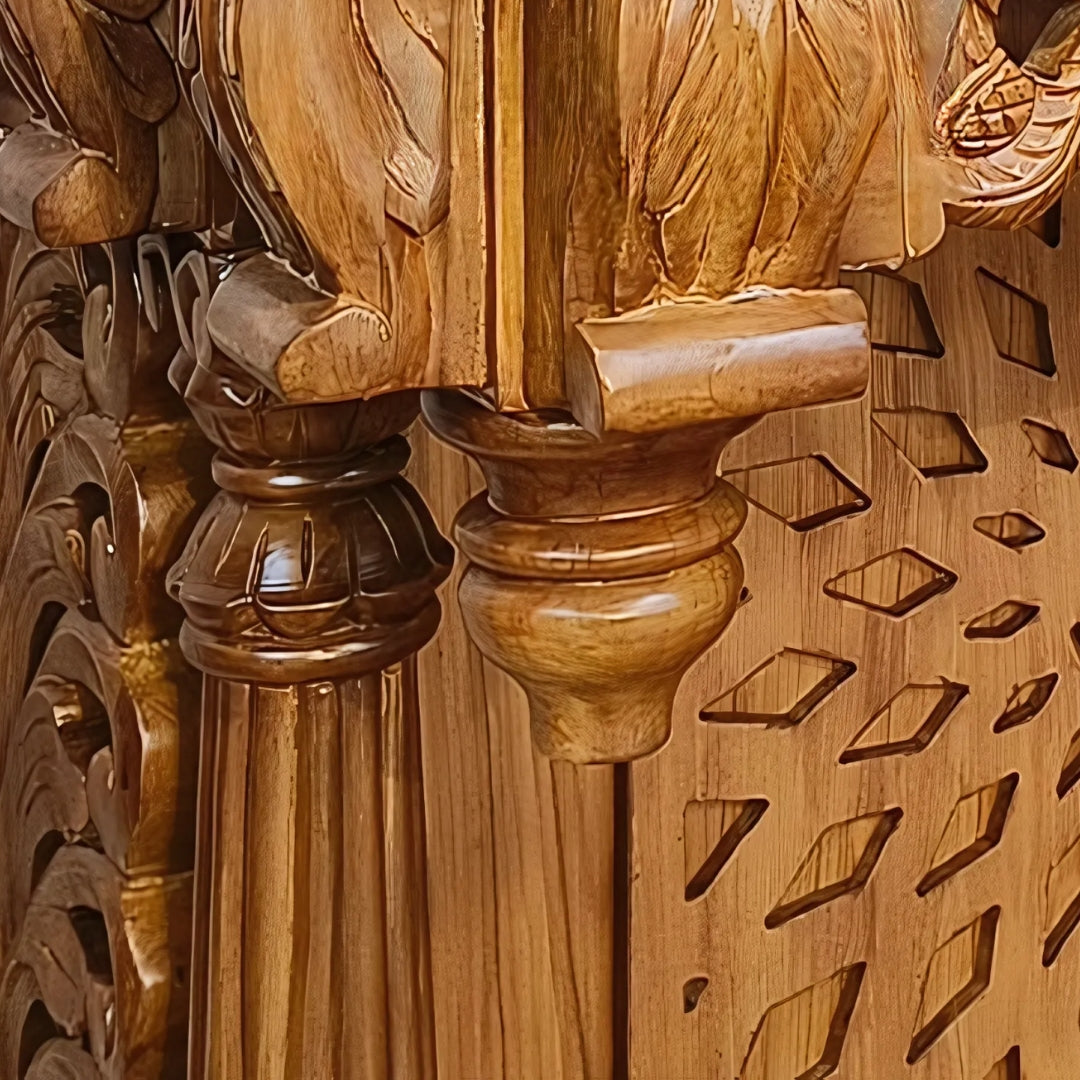 Somnath Teak Wood Mandap (Teak) close image