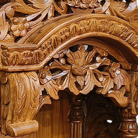 Somnath Teak Wood Mandap (Teak) zoom image 