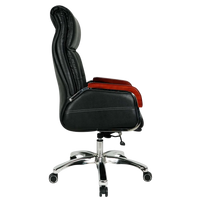 Sperity High Back Office Executive Chair (Black) Side view