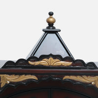Sharan Teak Wood Mandir (Brown Gold) zoom view 