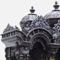 Srikalahasti Teak Wood Mandap (Cherry)side dome