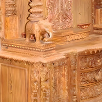 Srikalahasti Teak Wood Mandap (Teak) pillers