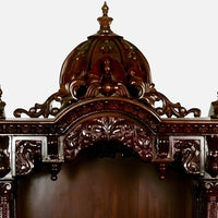  Srinivasa Teak Wood Mandir (Cherry) dome
