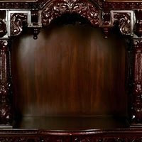  Srinivasa Teak Wood Mandir (Cherry) pooja area