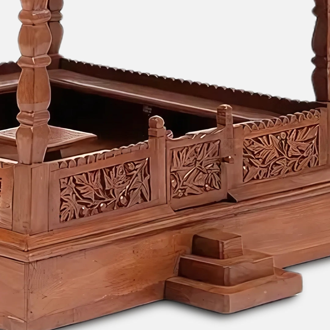 Subhaga Teak Wood Mandir (Teak) zoom view