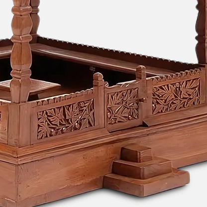 Subhaga Teak Wood Mandir (Teak) zoom view