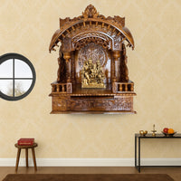 Suchetana Teak Wood Mandir (Teak) lifestyle view 