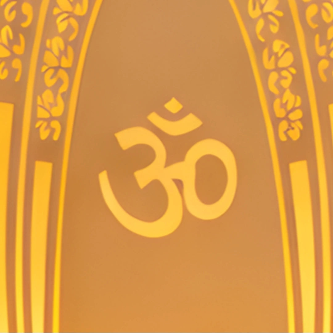 Suchiraa Wooden Corian Mandir (White) zoom view 
