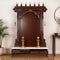  Sumangal Teak Wood Mandap Brown lifestyle view 
