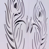  Sumedhaa Teak Wood Mandap (White)   close view 