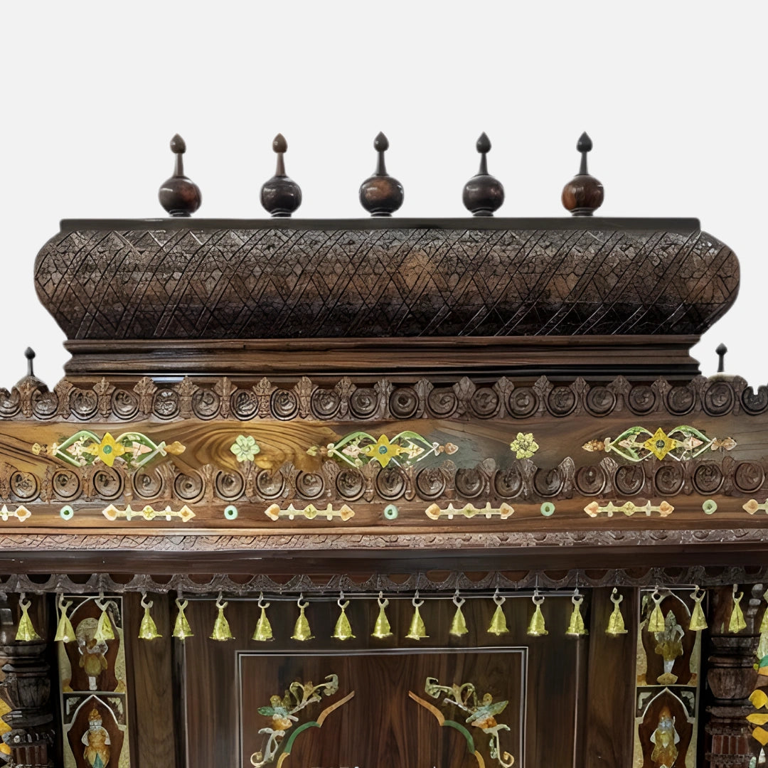 Sumitraa Teak Wood Mandap (Teak) dome view 