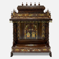 Sumitraa Teak Wood Mandap (Teak) front  view  
