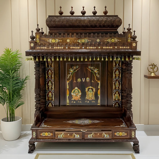 Sumitraa Teak Wood Mandap (Teak) lifestyle  view  