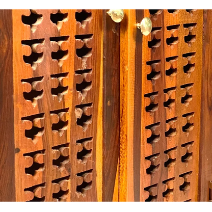 Sundaram Sheesham Wood Mandir (Teak) Zoom View