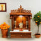 Suprabha teak Wood Mandir (Teak) Lifestyle image