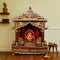 Suprita Teak Wood Mandap (Cherry Gold) lifestyle view 