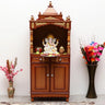 Suramya Floor Rested Pooja Mandap (Teak)