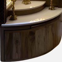 Suvratam Teak Wood Mandap (Brown) zoom image