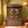 Swarnika Teak Wood Mandap (Caramel Brown)