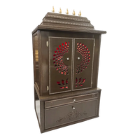 Swarnika Teak Wood Mandap (Choco Brown) side angle
