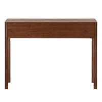 Taksha Solid Wood Console Table (Teak) Back View