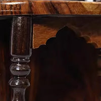 Tanirika Teak Wood Mandir (Brown) zoom view 