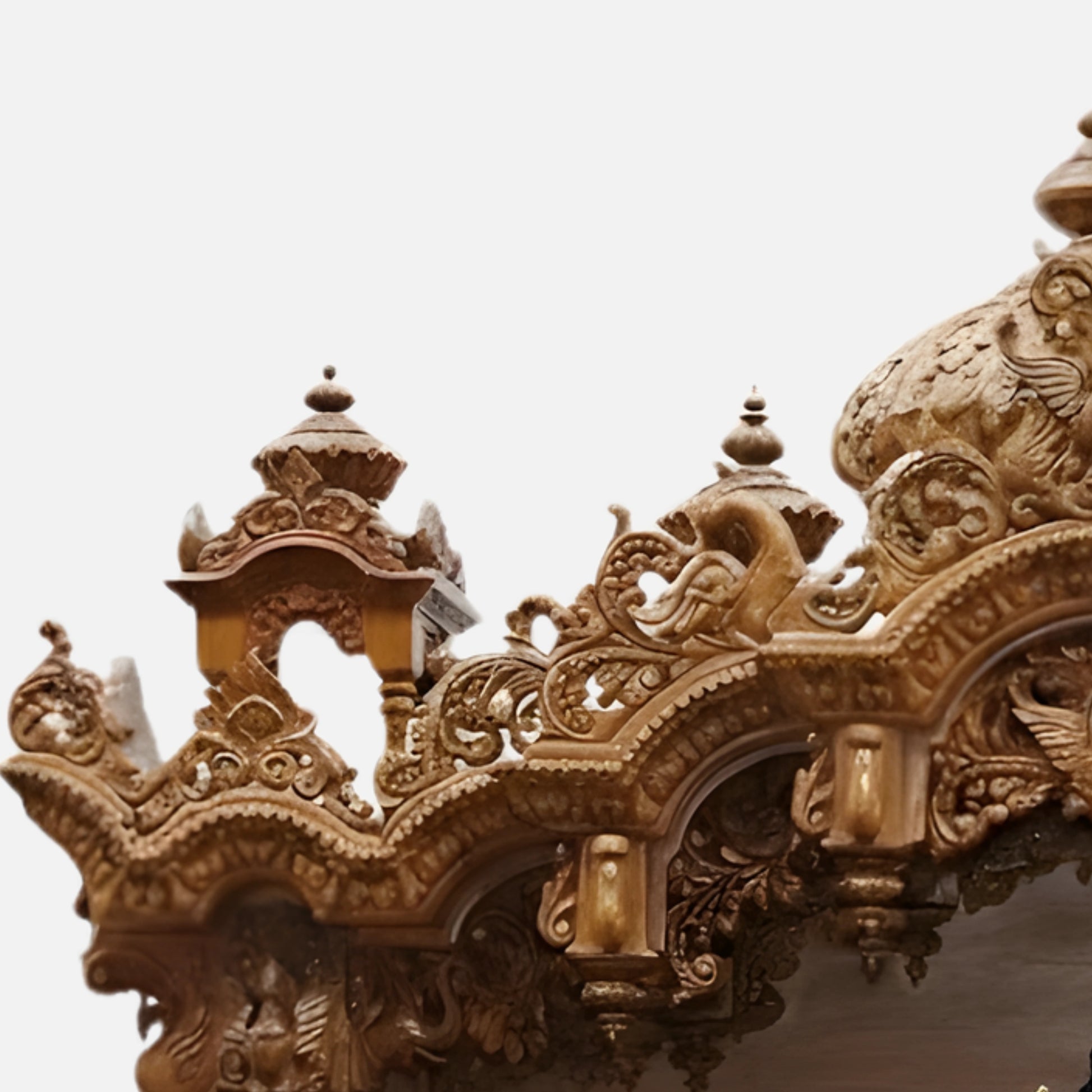 Tarang Teak Wood Mandap (Teak) dome view 
