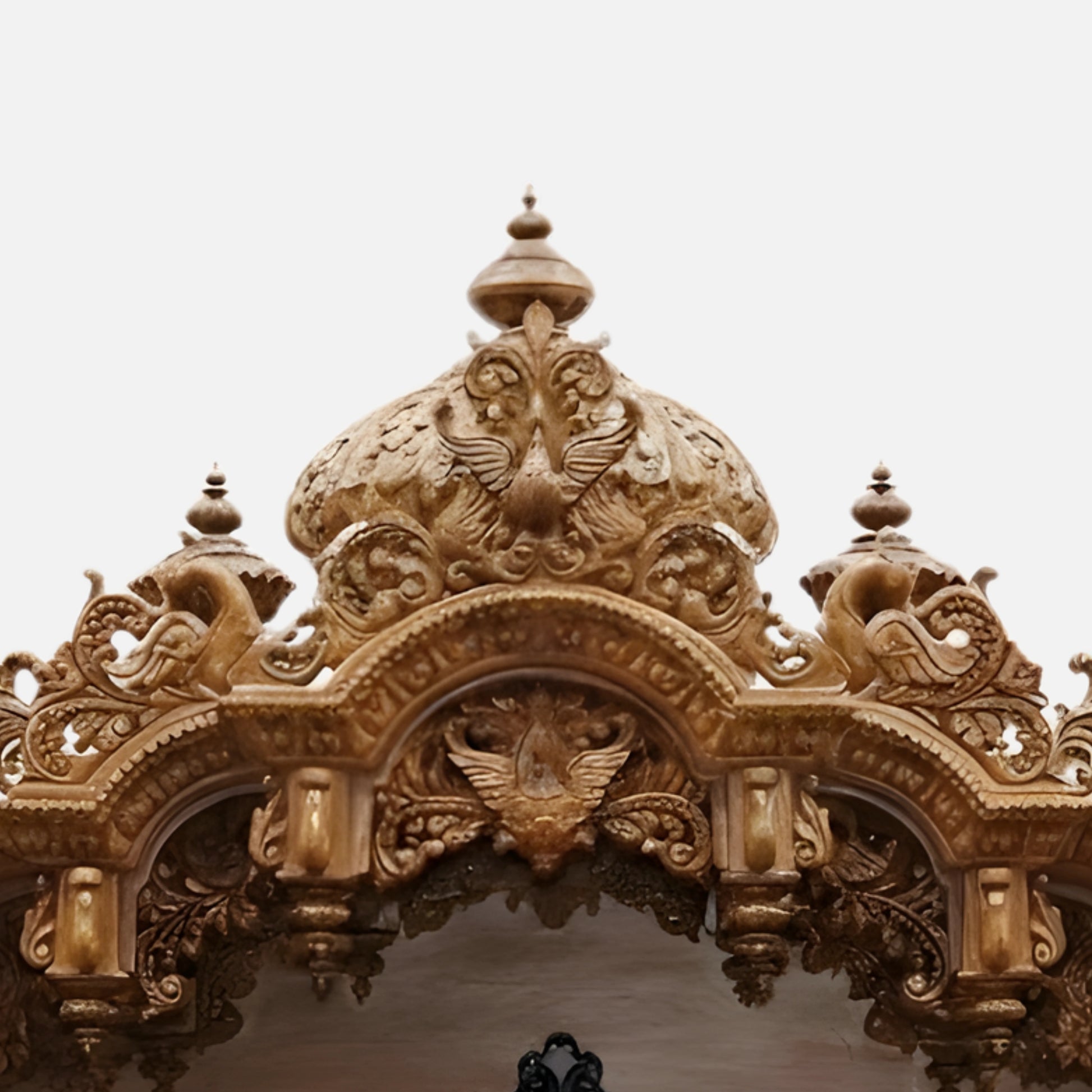Tarang Teak Wood Mandap (Teak) zoom view 