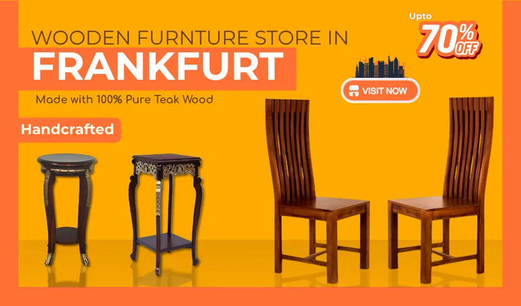 Teakwood Furniture store in Frankfurt