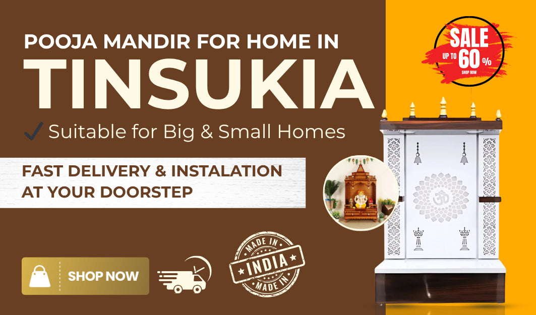 Teakwood  Pooja Mandir for Home in Tinsukia