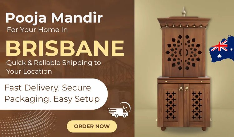  Teakwood pooja Mandir for Home in Brisbane