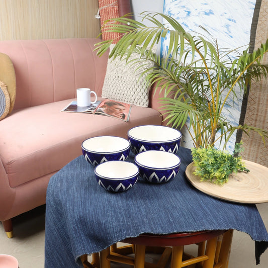 Tivora Ceramic Bowls (Set of 4) lifesyle view