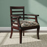 Toledo Teak Wood Arm Chair (Brown)