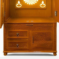 Ujjvala Teak Wood Mandap (Teak) close  view