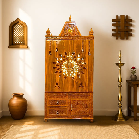 Ujjvala Teak Wood Mandap (Teak) lifewstyle view 