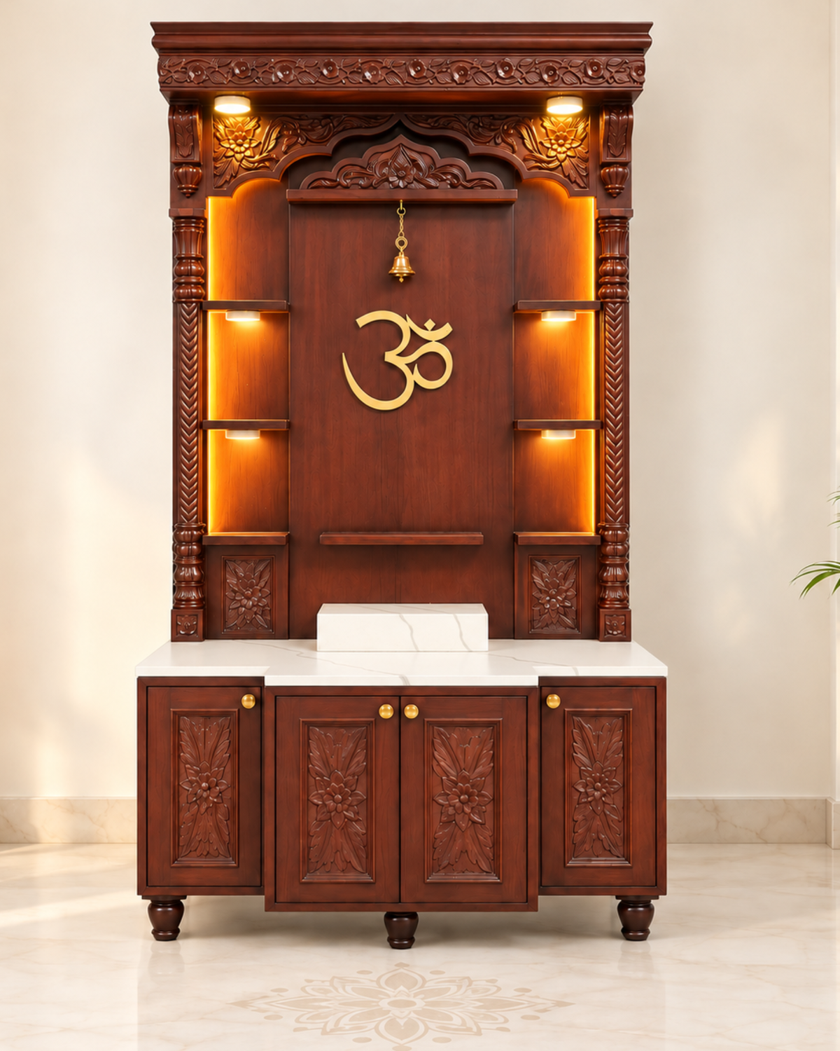 Pooja Mandir for Home in Sharjah
