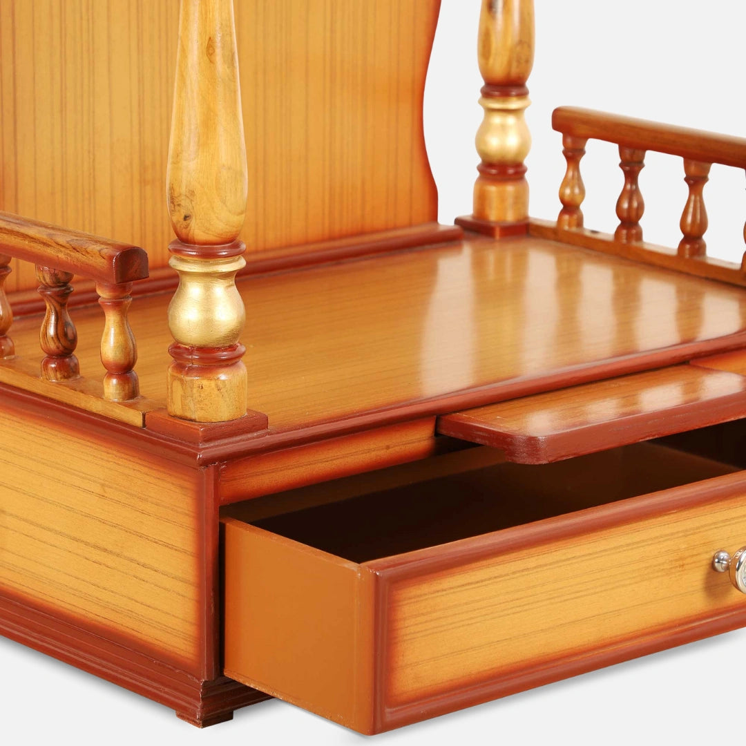 Vaibhavraj Teak Wood Mandir (Teak) zoom view 