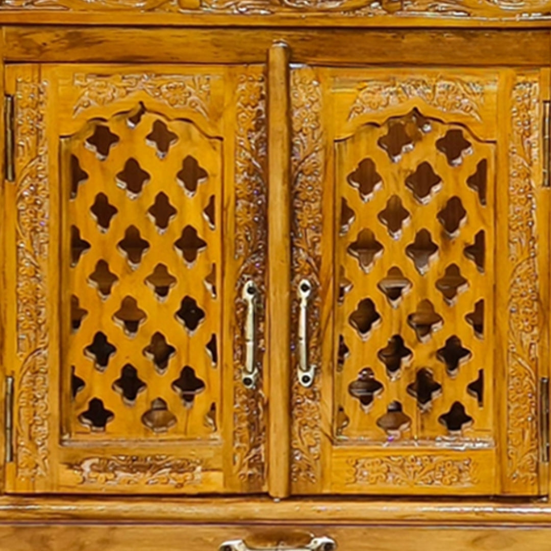 Vamshika Teak Wood Mandir (Teak) Zoom view