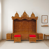 Vandanika Teak Wood Mandap (Teak) lifestyle view