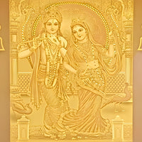 Vanshira Wooden Corian Mandir (White) zoom view 