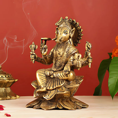 Varahi Brass Idol lifestyel view