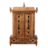 Vedansh Teak Wood Mandap (Teak) Front view