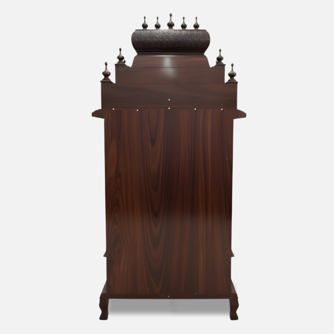 Vedaroop-Teak-wood-Mandap-Brown-back-view  