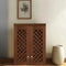Vedic Sthana Pooja Mandir with Door (Teak) Lifestyle Image
