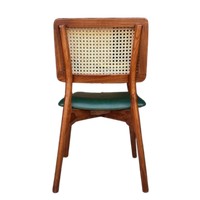 Velin Teak Wood Dining Chair Teak Back View