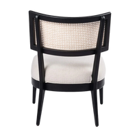 Velixa Teak Wood Dining Chair Back View